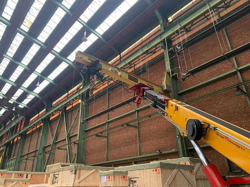 Demag jib crane - 3 ton