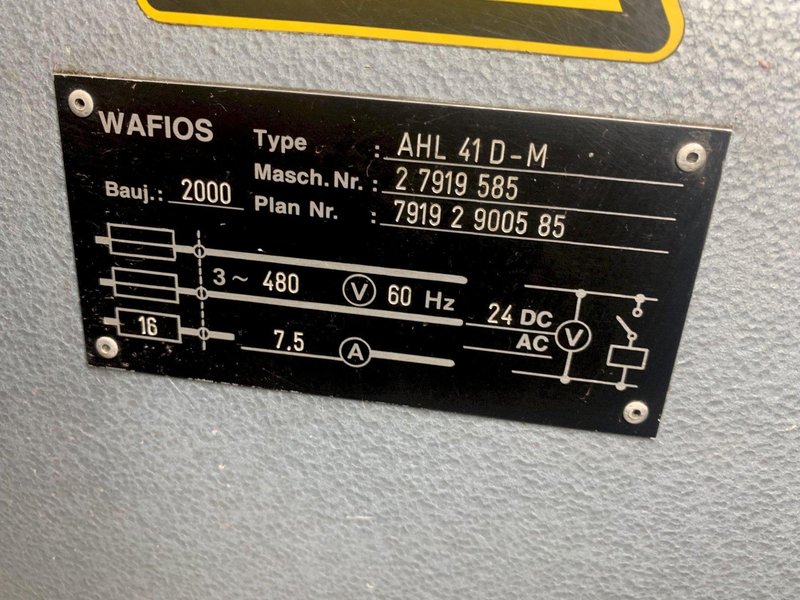 Wafios WSR 22 Ring Roller
