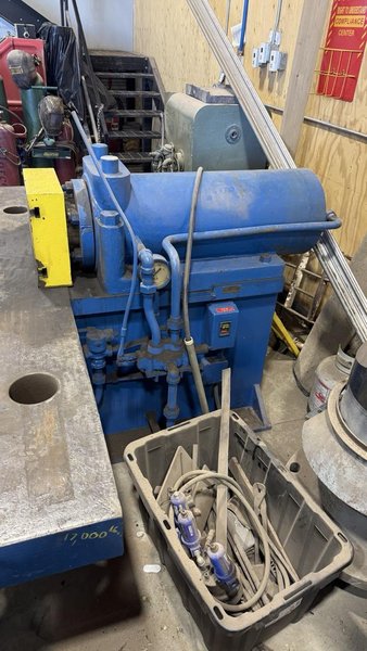 75 Ton Williams, White &amp; Company Hydraulic Pipe Bender with 96″ x 72″ Table