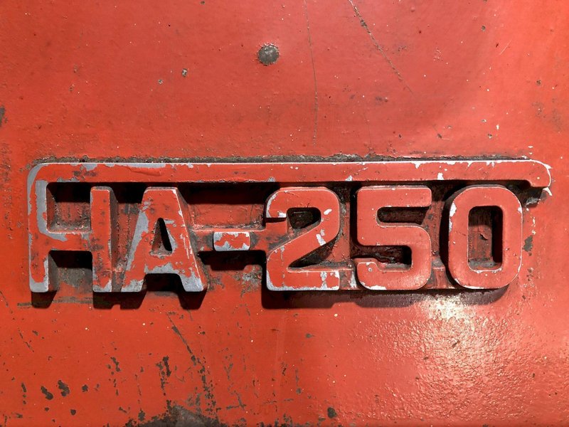 10" X 12" AMADA HA-250 HORIZONTAL BANDSAW STOCK #3171