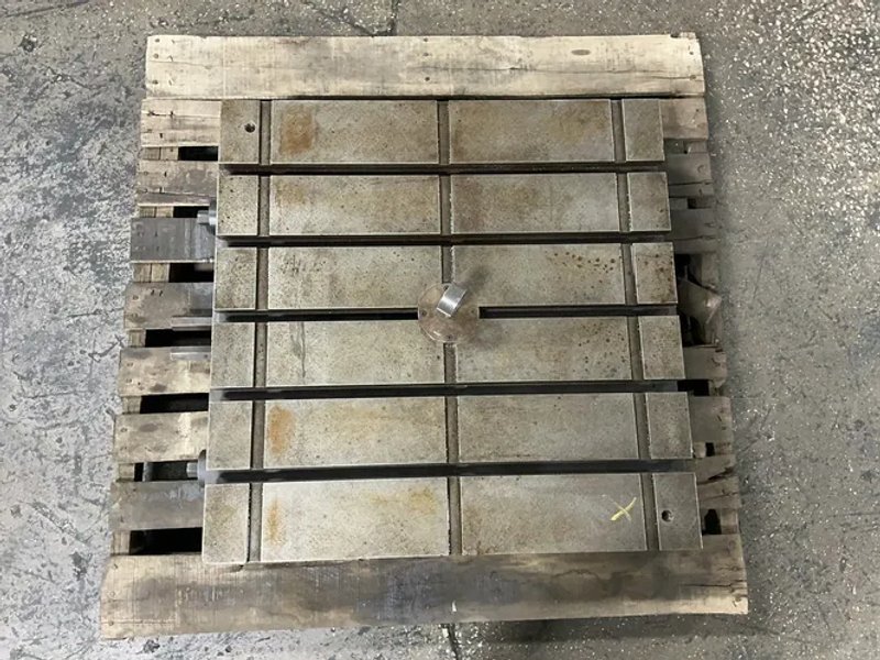 Devlieg Machine Company 30” X 30” T Slotted Rotary Table