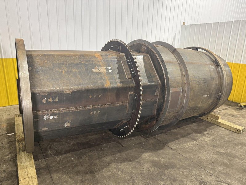 48" X 3-STAGE RANSOHOFF ROTARY DRUM BATCH AUTOMATIC PARTS DEBURR &amp; WASHER SYSTEM, NEW 2013: YOBRO #24300