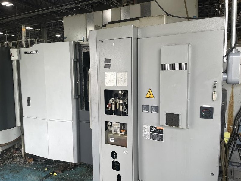 DMG Mori Seiki NHX 4000 Horizontal Machining Center With RPP- 5 Pallet Pool System, 120 Station Twin- Arm Tool Changer,  M730BM Control, Through-Spindle Coolant, 12,000 RPM Spindle