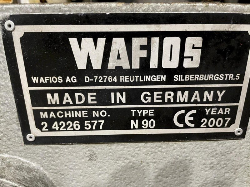 Wafios Model N90 High Speed Nail Header