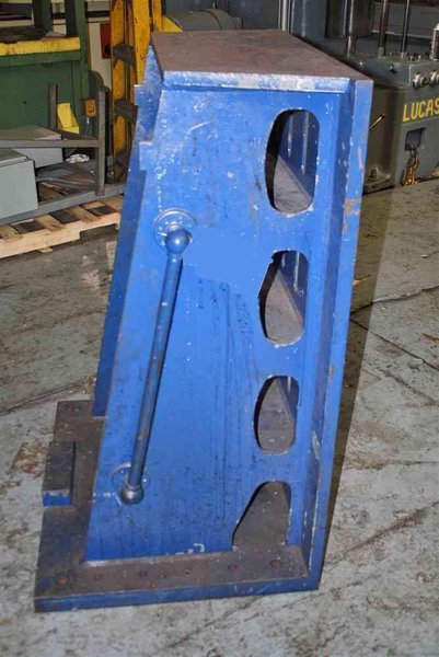 47-3/4" X 33" CAST IRON ANGLE PLATE: STOCK #55459