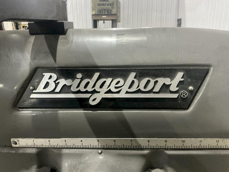 2 HP BRIDGEPORT SERIES I VERTICAL RAM TYPE KNEE MILL: YOBRO #26187