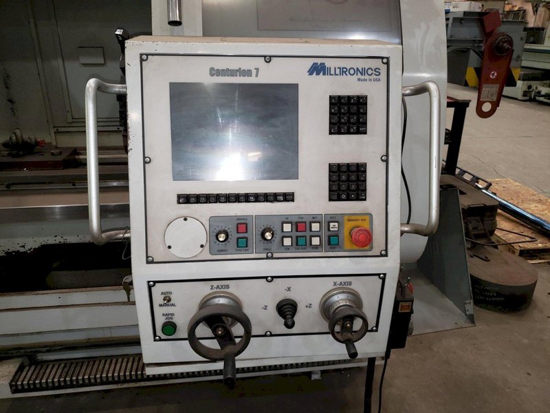26" X 40" MILLTRONICS ML26/40 CNC FLATBED LATHE. STOCK # 2373719
