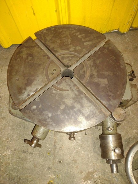 TROYKE MFG CO ROTARY TABLE MODEL SBH-12: STOCK #18879