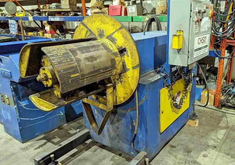 6,000# x 26" CHS POWERED UNCOILER STOCK #3679