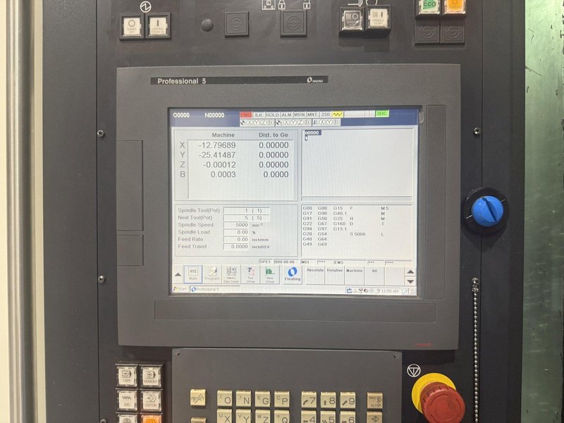 2014 Used Makino a61nx CNC Horizontal Machining Center For Sale