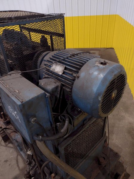 25 TON TISHKEN 4-POST CUTOFF PRESS, 2.5" STROKE: STOCK #19251