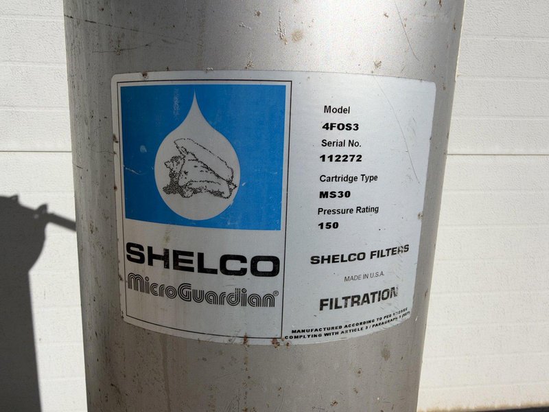 Shelco 4FOS3 Multi-Cartridge Stainless Steel Filter Housing
