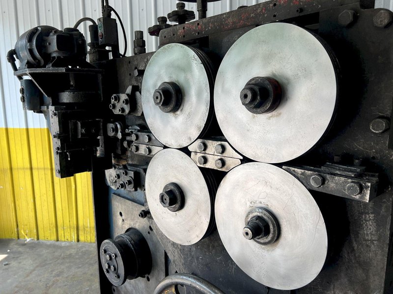 .313" X 4.63" TORRINGTON MODEL #W13A WIRE SPRING COILER / COIL MAKING MACHINE: STOCK #18807