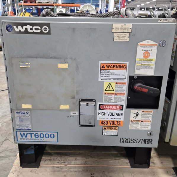WTC WT60T3 PART# 964-2144V1 WELDING CONTROL UNIT  W/ GEN 6 INVERTERUSED