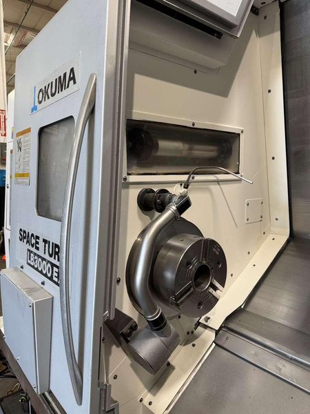 Okuma Space Turn LB3000EX-MYW 800 Multi Axis CNC Turning Center – Lathe