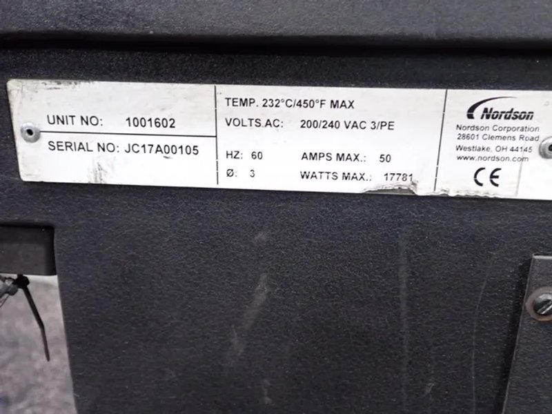 Nordson Adhesive Dispensing System - 1001602 / Foamelt 200