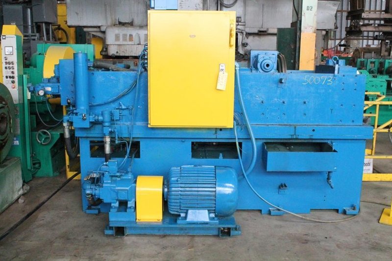 9 STATION DICKEY TURRET HEAD RAM FORMING MACHINE: STOCK #50073