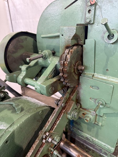5/32" X 1-1/2" WATERBURY FARREL MODEL 10 THREAD ROLLER MACHINE. STOCK # 1223624.