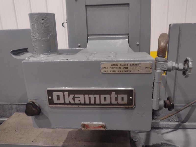 8" x 20"OKAMOTO MODEL #M820A AUTOMATIC 3 AXIS HORIZONTAL SURFACE GRINDER: STOCK #21719