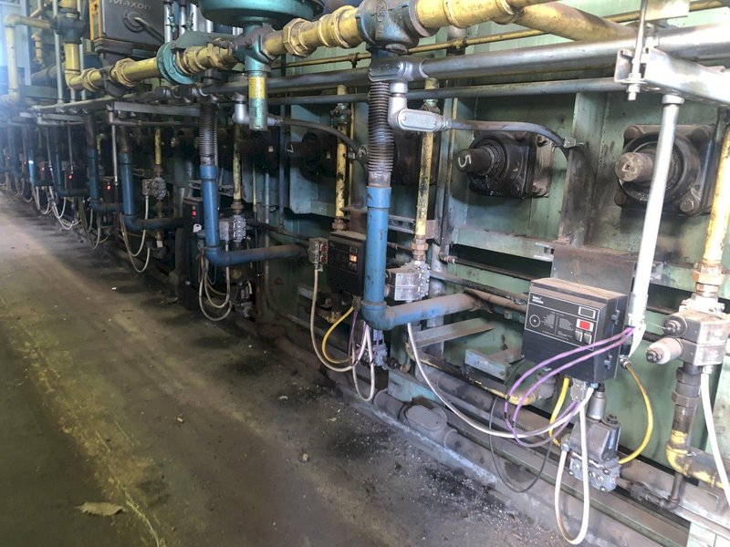 144" FLINN &amp; DREFFEIN ENGINEERING PASS THROUGH GAS FIRED FURNACE: STOCK #13372