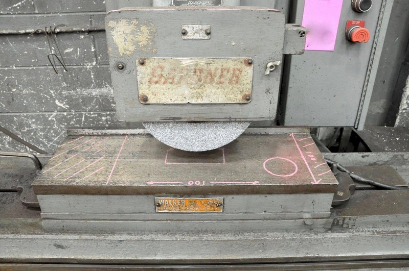 6" X 18" GARDNER SURFACE GRINDER, MODEL 618, WALKER MAGNETIC CHUCK