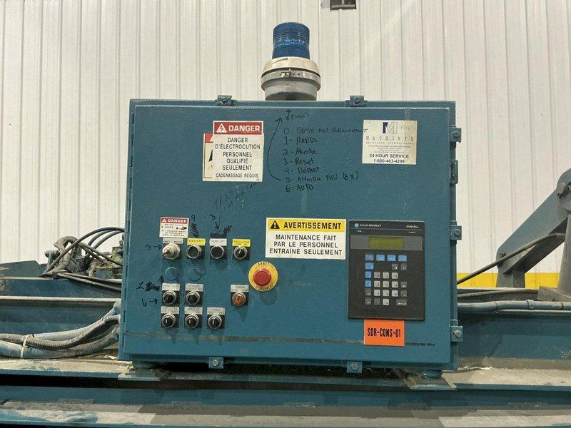 30" X 29" AMERICAN Model #3029730P HORIZONTAL AUTO TIE BALER : YOBRO 26346