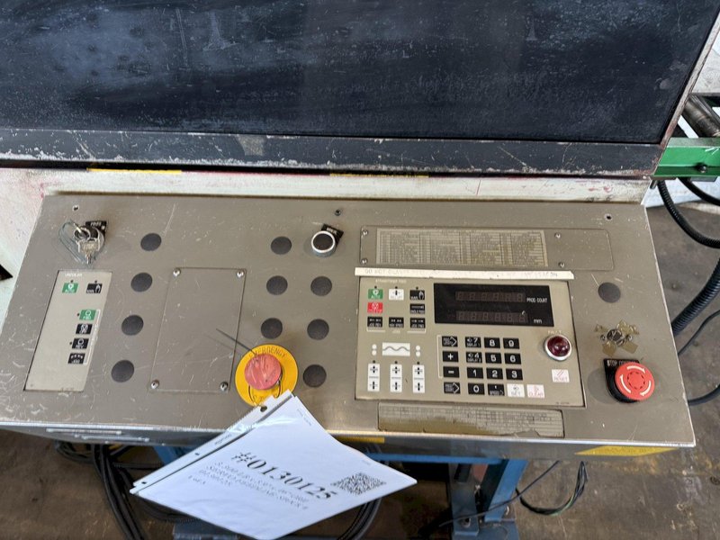 3,300 LB x 5.9" x .06" ORII SERVO FEEDLINE W/ DUAL UNCOILER. STOCK # 0130125.