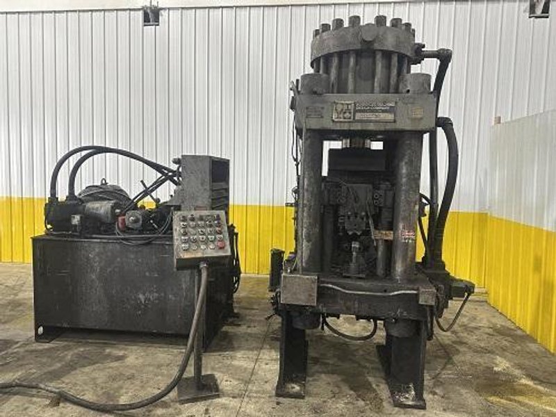 5" AMD MODEL#530-2230 AUTOMATIC HYDRAULIC BAR &amp; BILLET SHEAR OR HYDRAULIC PRESS