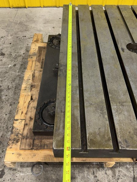36" X 48" GIDDINGS &amp; LEWIS AIR LIFT ROTARY TABLE: STOCK #23586