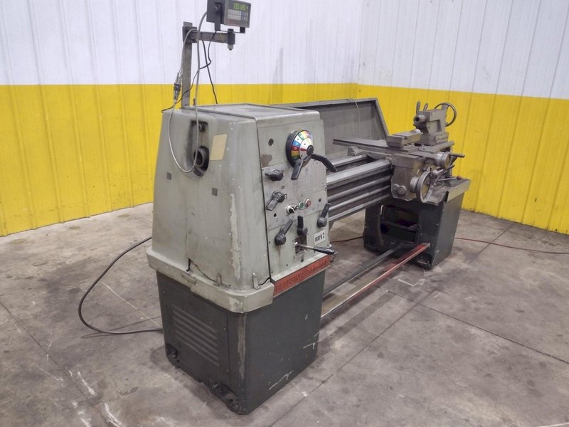15" X 50" CLAUSING MODEL #15 COLCHESTER ENGINE LATHE: YOBRO #23986