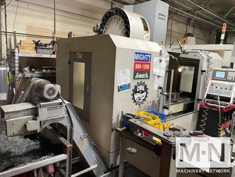 AWEA BM-1200 CNC Vertical Machining Center, 2006