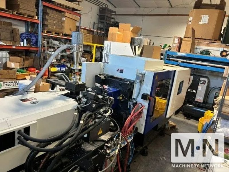 135 TON 6.8 OZ HAITIAN MODEL MA1200III-400 INJHECTION MOLDING MACHINE MFG 2021  LOW HOURS
