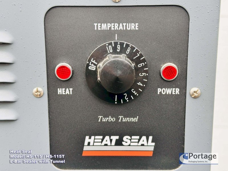 HEAT SEAL Model: HS-115 &amp; HS-115T  ||  Combination L-Bar Sealer &amp; Heat Tunnel