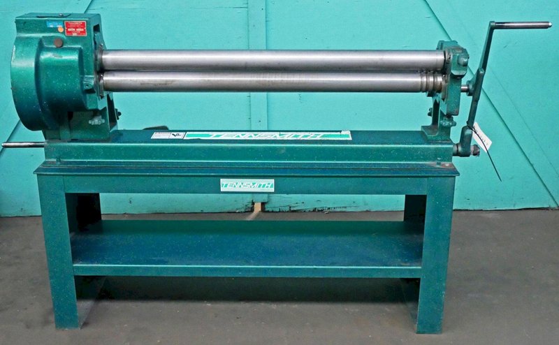 Tennsmith 49" x 16 Gauge Heavy Duty Initial Pinch Slip Roll with Stand, SR-48