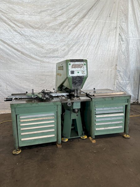 25 TON PIERCE-ALL 3025A SINGLE END HYDRAULIC PUNCH. STOCK # 0847923