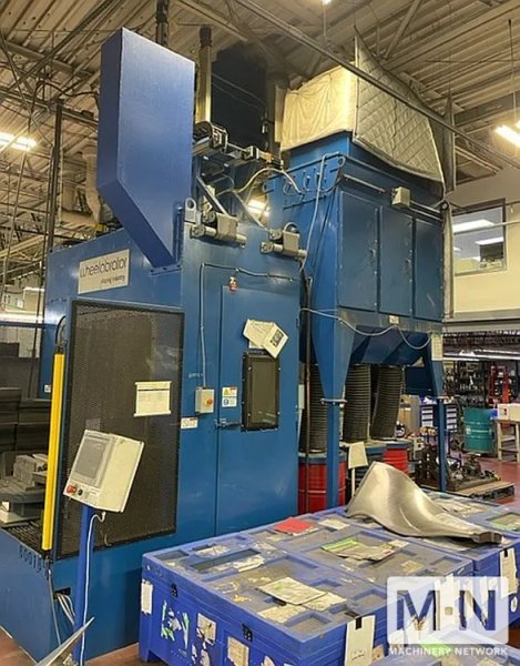 Wheelabrator Automated Turbine Blade Shot Peening Machine
