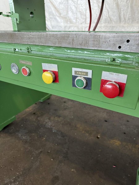 35 TON E.W. BLISS C2-35 GAP FRAME PRESS. STOCK # 0235525.