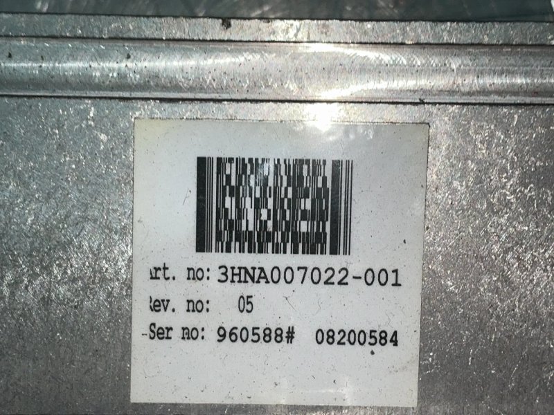 ABB Robotic Valve Controller - 3hna007022-001
