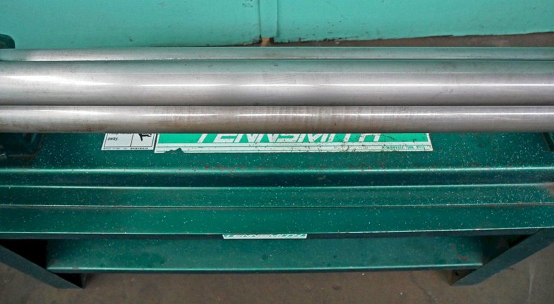 Tennsmith 49" x 16 Gauge Heavy Duty Initial Pinch Slip Roll with Stand, SR-48