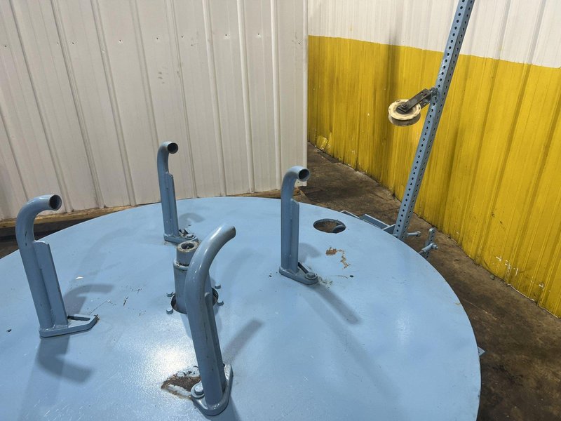 5,000 LBS x 72" ACCRA HORIZONTAL PALLET TYPE MOTORIZED COIL REEL UNCOILER: STOCK 18986