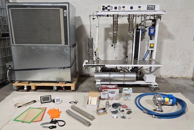 5L Pure Extraction Supercritical Botanical CO2 Extractor Model PE-5-200