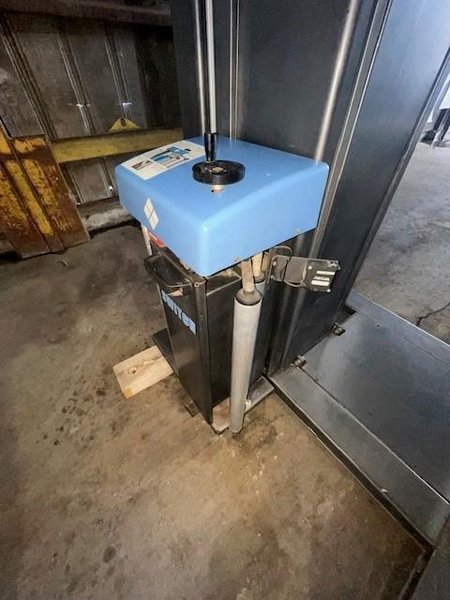 4,500# X MAX WRAP HEIGHT 121" HIGH COUSINS SEMI AUTOMATIC STRETCH WRAP MACHINE / STRETCH  WRAPPER