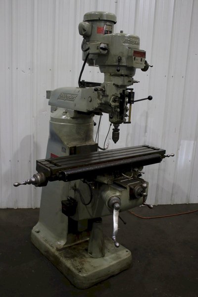 BRIDGEPORT SERIES 1 VERTICAL MILL: STOCK #76497