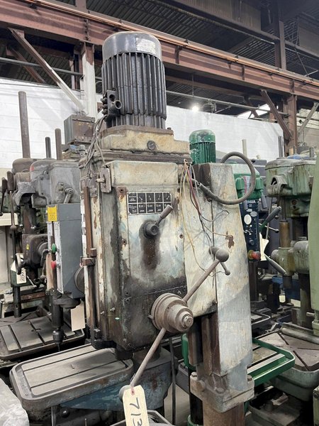 26" SOLBERGA SINGLE SPINDLE DRILL PRESS: STOCK #71331