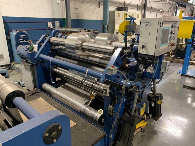 69" x 10,000# Kampf Slitting Line STOCK#3212