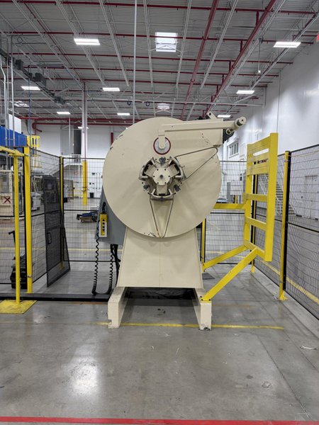 24" Colt Servo Press Feed Line New (2023) 24" x 8,000 Lbs Motorized single end coil reel, 24' Wide Servo press feed x 24" x 0.100" max thickness,with Unist uni roller stock oiler,Over arm,Photo electric eye Like new condition