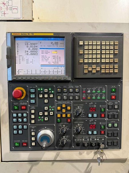 Daewoo Puma TT2500SY Multi Axis CNC Lathe – Y Axis Twin Spindle Twin Turret