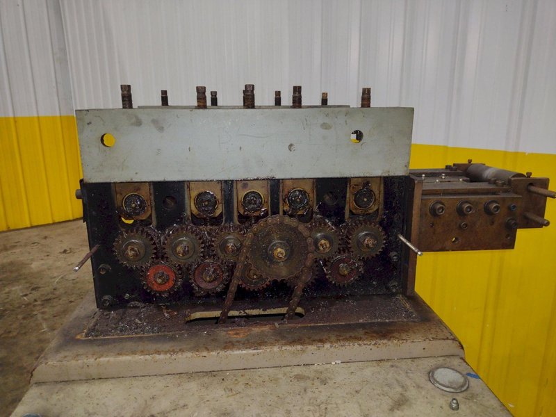 12" X .125" PA INDUSTRIES MODEL #SS127S 7 ROLL POWERED COIL STRIP STRAIGHTENER: YOBRO #24885