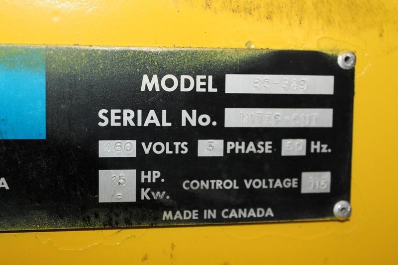 2-3/4' EAGLE TUBE END ANGLE CUTTING MACHINE: LOT #18763