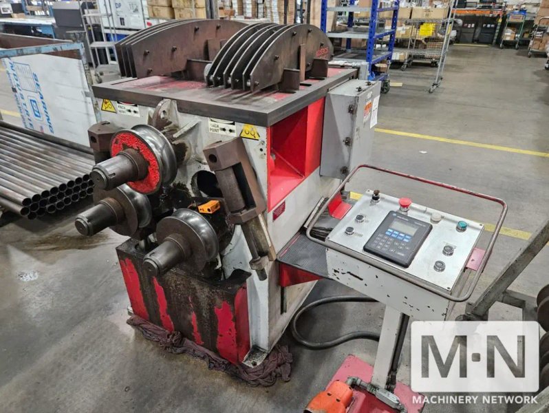 Simasv CH-3380 3" x 3" x 0.31" Hydraulic Angle Bending Roll, 2002